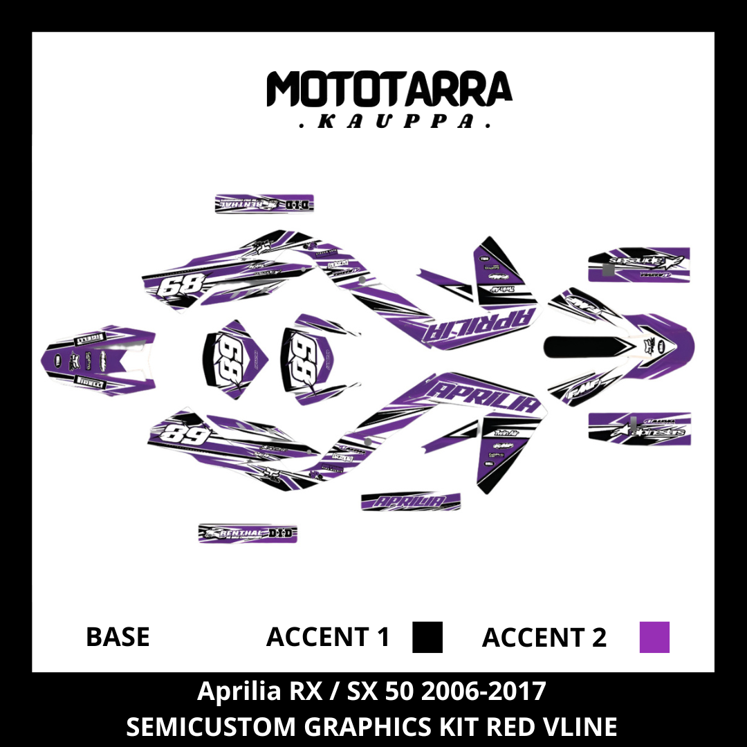 Aprilia RX / SX 50 2006-2017 VLINE Tarrasarja