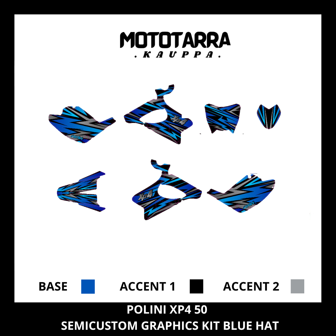 POLINI XP4 50 BLUE HAT Tarrasarja