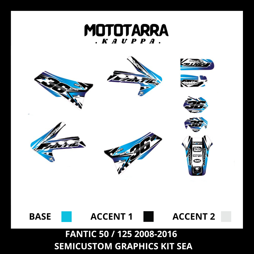 Fantic 50 / 125 2008-2016 SEA Tarrasarja