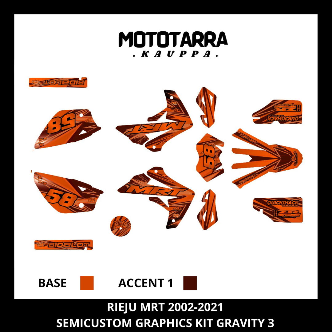 Rieju MRT / Drac 2002-2021 GRAVITY 3 Tarrasarja