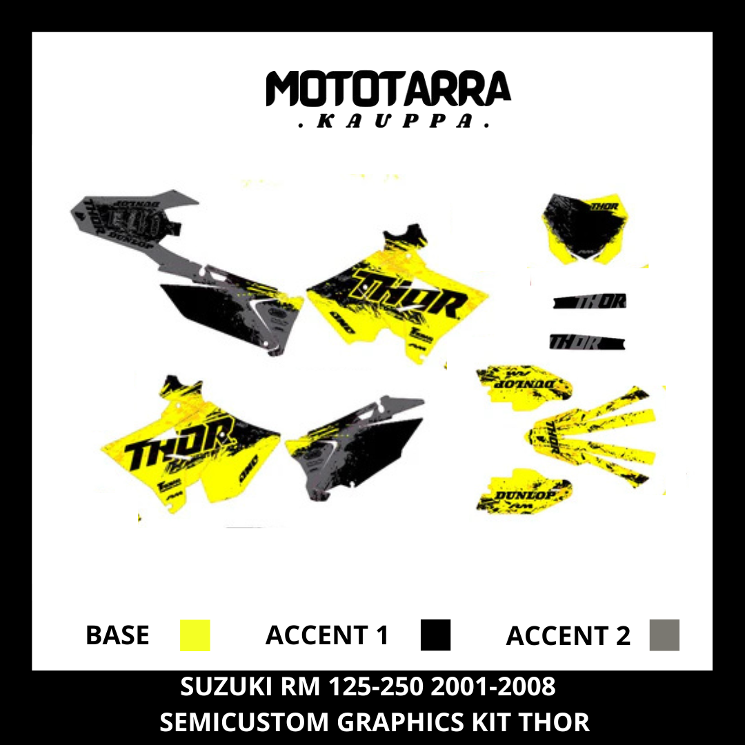 Suzuki RM 125-250 2001-2008 THOR Tarrasarja