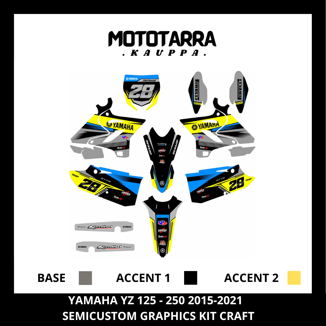 ヤマハ YZ 125-250 2015-2021 テールゲート – mototarrakauppa