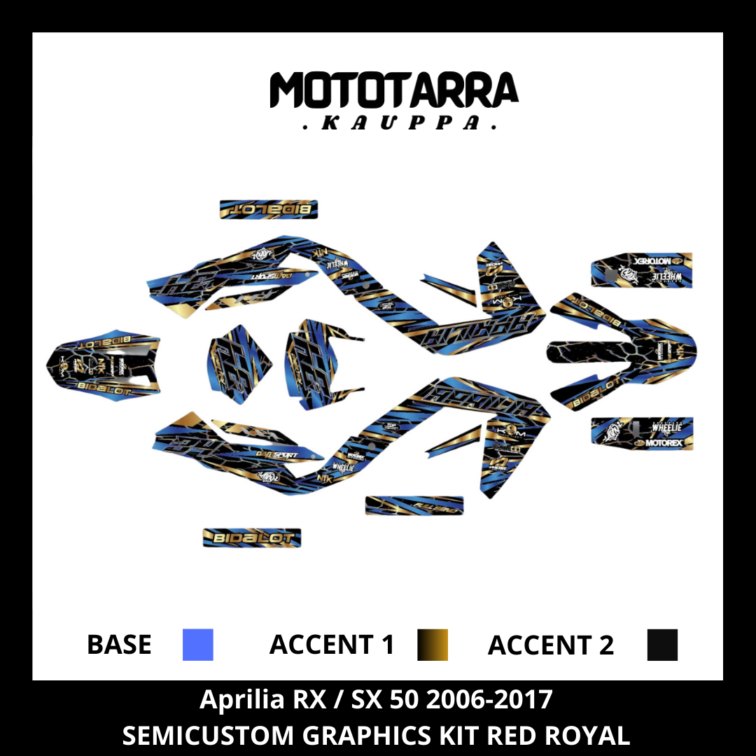 Aprilia RX / SX 50 2006-2017 ROYAL Tarrasarja