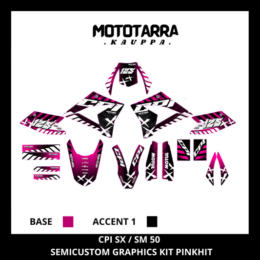 CPI SX / SM 50 PINKHIT Sticker set 