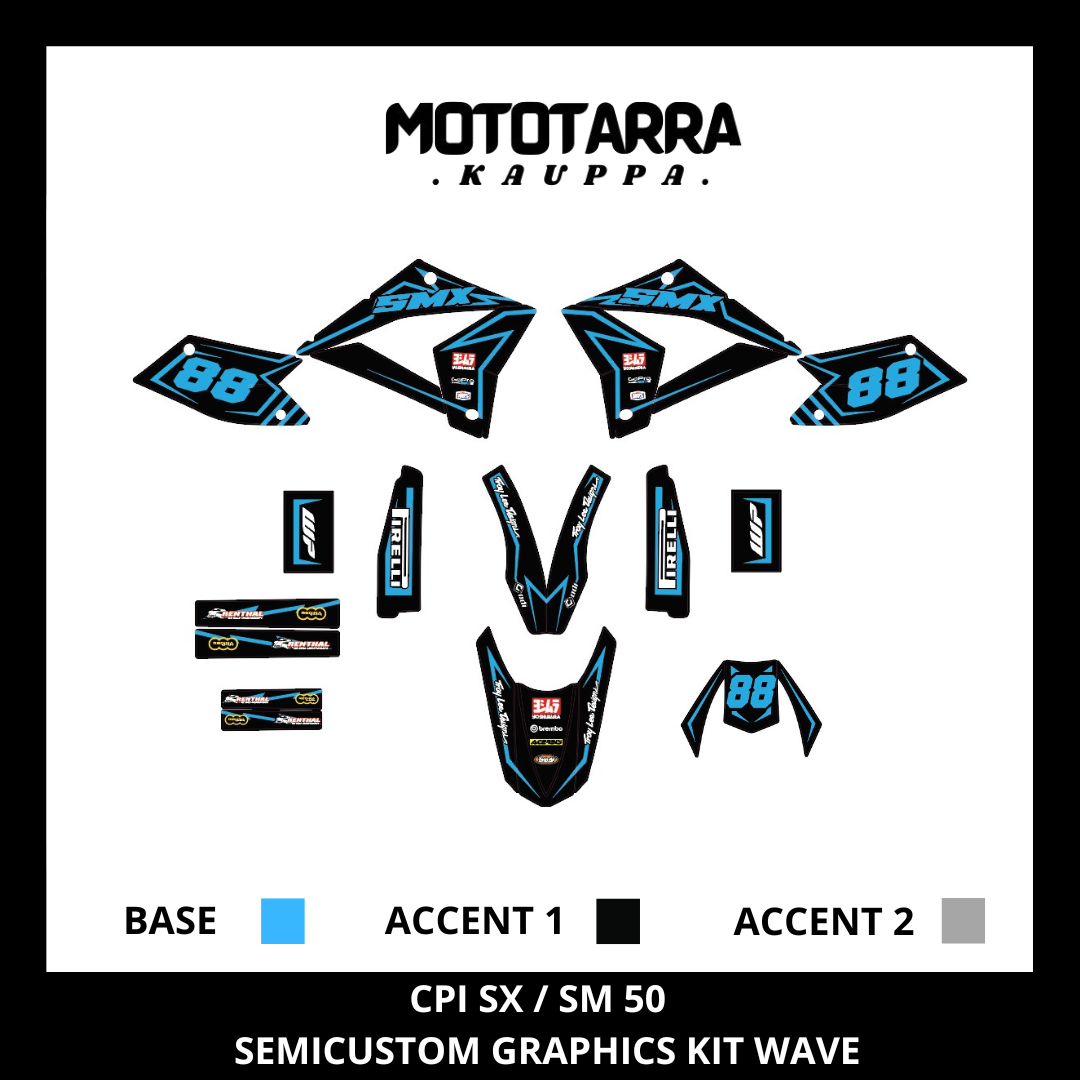CPI SX / SM 50 WAVE Tarrasarja