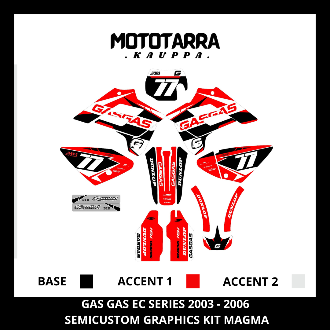 Gas Gas EC Series 2003-2006  MAGMA Tarrasarja