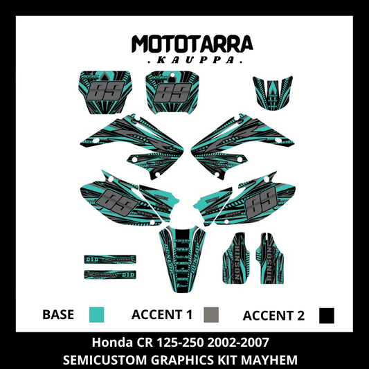 Honda CR 125-250 2002-2007 Dekor