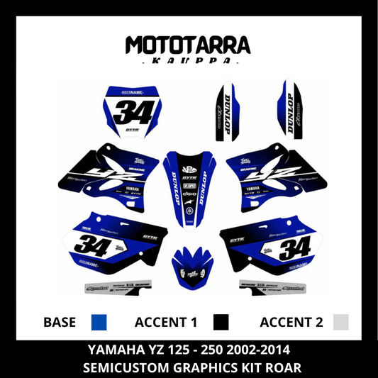 Yamaha YZ 125-250 2002-2014 ROAR Tarrasarja