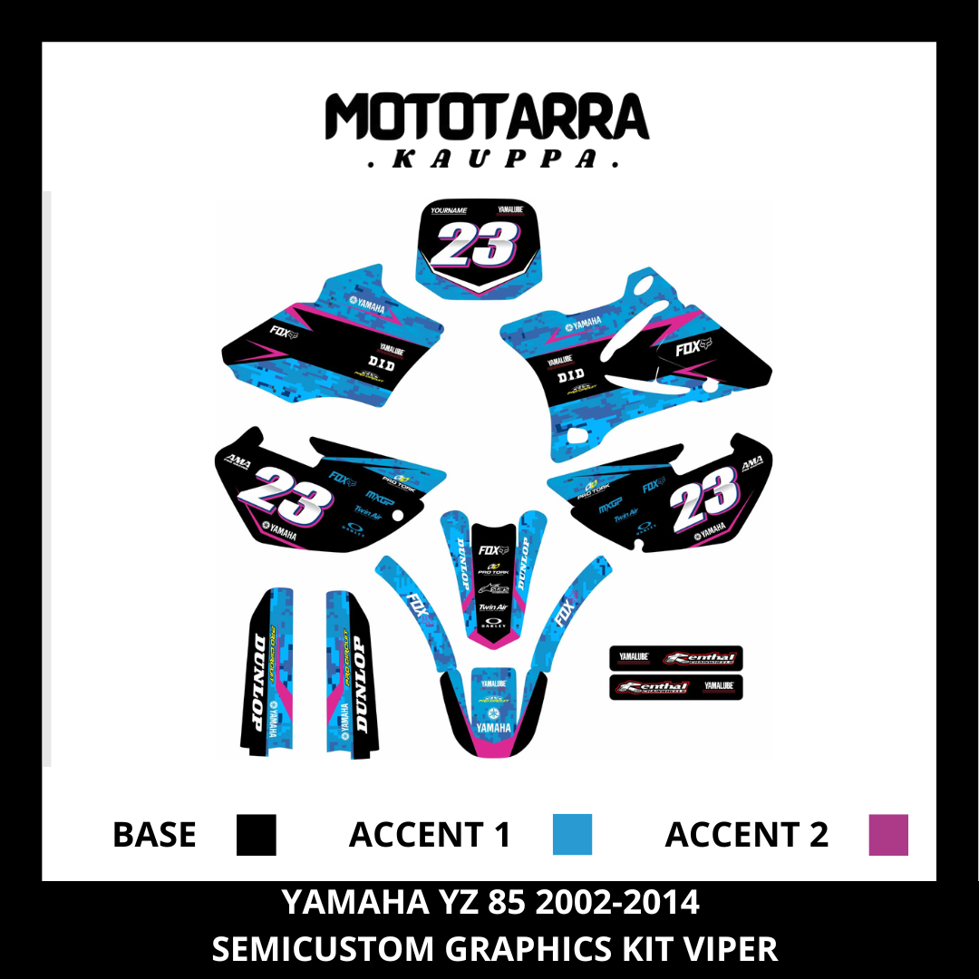 Yamaha YZ 85 2002-2014 VIPER Tarrasarja
