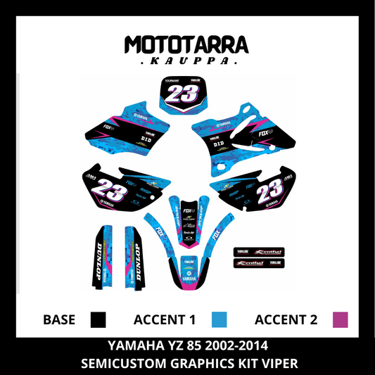 Yamaha YZ 85 2002-2014 VIPER Tarrasarja