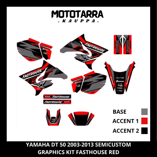 Yamaha DT 50 Fasthouse Dekor