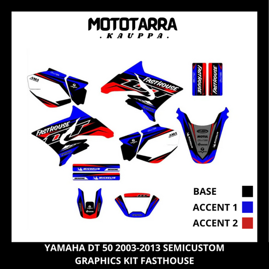 Yamaha DT 50 Fasthouse Dekor