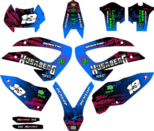Husaberg TE Series 2011-2012 tarrasarja 