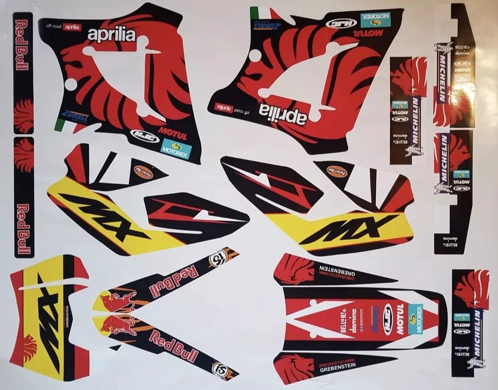 Aprilia MX 125cc tarrasarja